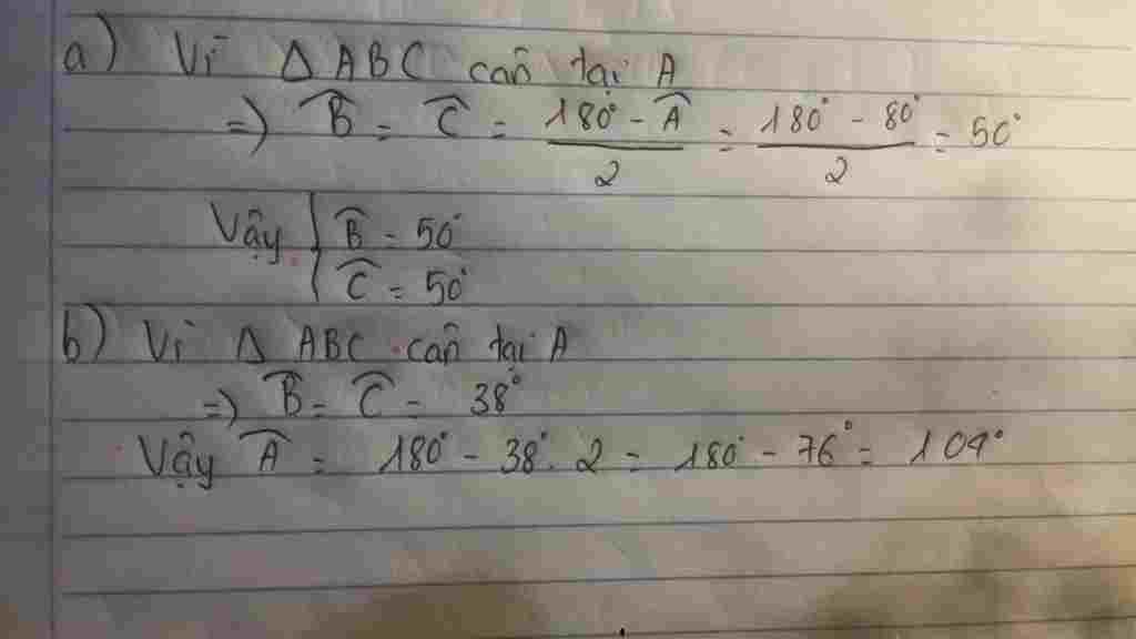 toan-lop-7-cho-tam-giac-abc-can-tai-a-a-biet-goc-a-80-do-tinh-cac-goc-con-lai-cua-tam-giac-b-bie