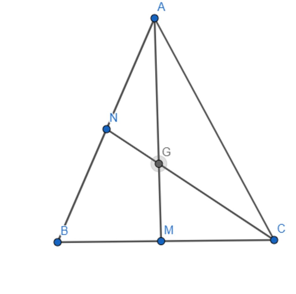 toan-lop-7-cho-tam-giac-abc-can-tai-a-trung-tuyen-am-va-cn-cat-nhau-tai-g-cm-tam-giac-abm-tam-gi