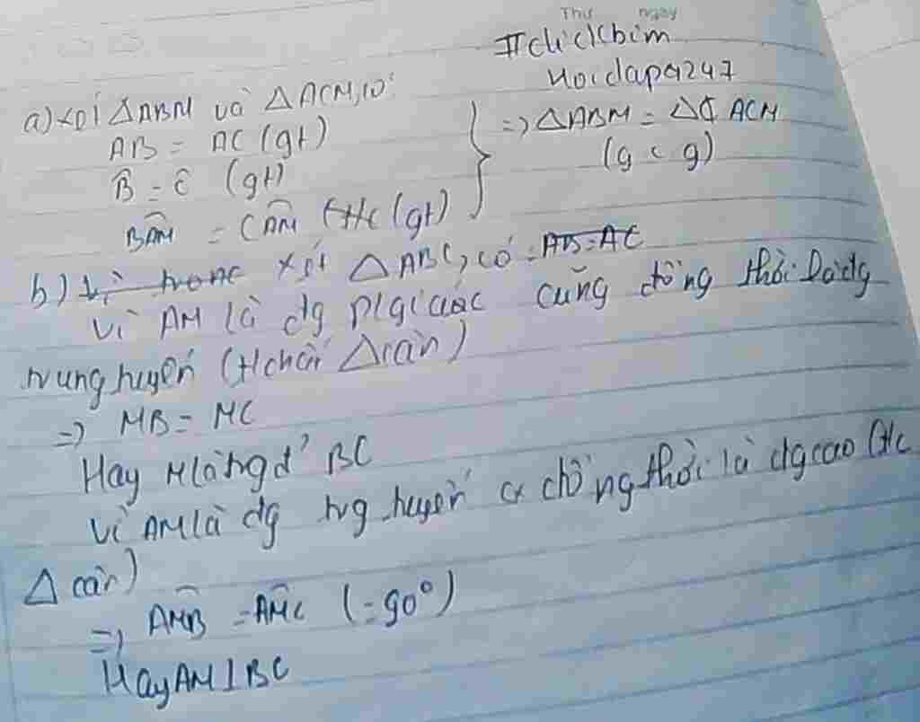 toan-lop-7-cho-tam-giac-abc-co-ab-ac-phan-giac-am-m-thuoc-bc-chung-minh-a-abm-acm-b-m-la-td-bc-v