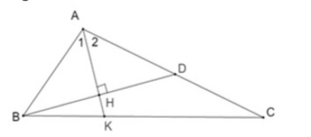 toan-lop-7-cho-tam-giac-abc-co-ab-ac-tia-phan-giac-cua-goc-a-cat-bc-o-k-tu-b-ke-duong-thang-vuon
