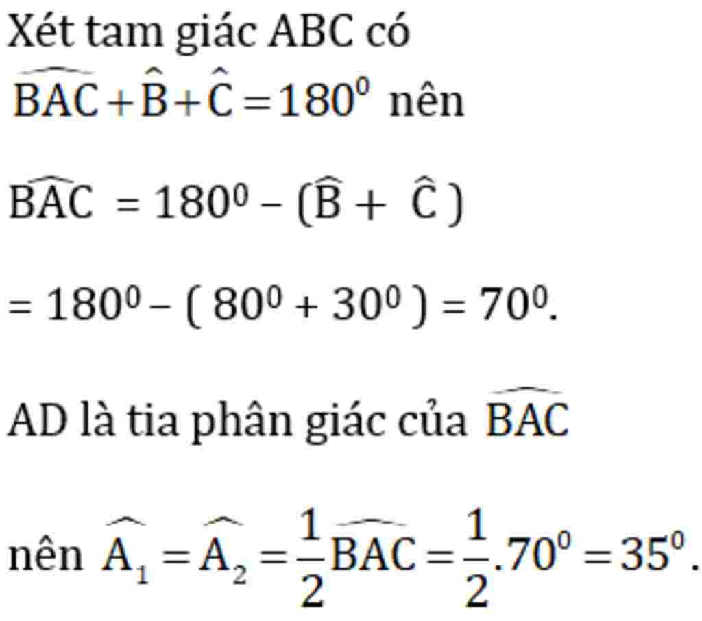 toan-lop-7-cho-tam-giac-abc-co-goc-b-80o-goc-c-30o-tia-phan-giac-cua-goc-a-cat-bc-tai-d-bgiai-gi