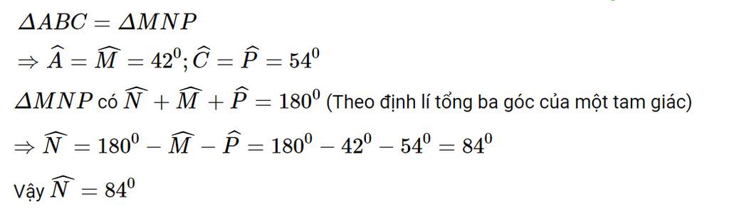 toan-lop-7-cho-tam-giac-abc-tam-giac-mnp-va-goc-a-42-goc-p-54-tinh-so-do-goc-n