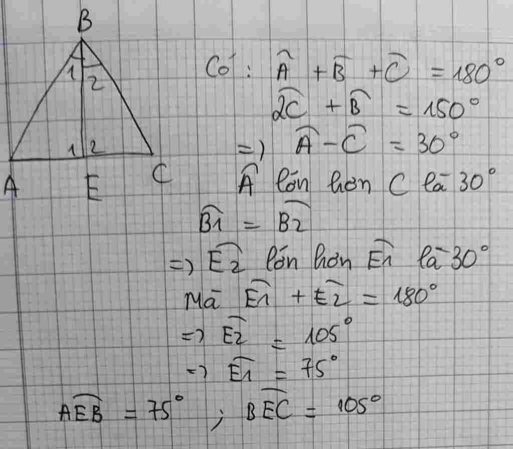toan-lop-7-cho-tam-giac-abc-tia-phan-giac-goc-b-cat-ac-tai-e-tinh-aeb-va-bec-biet-2c-b-150