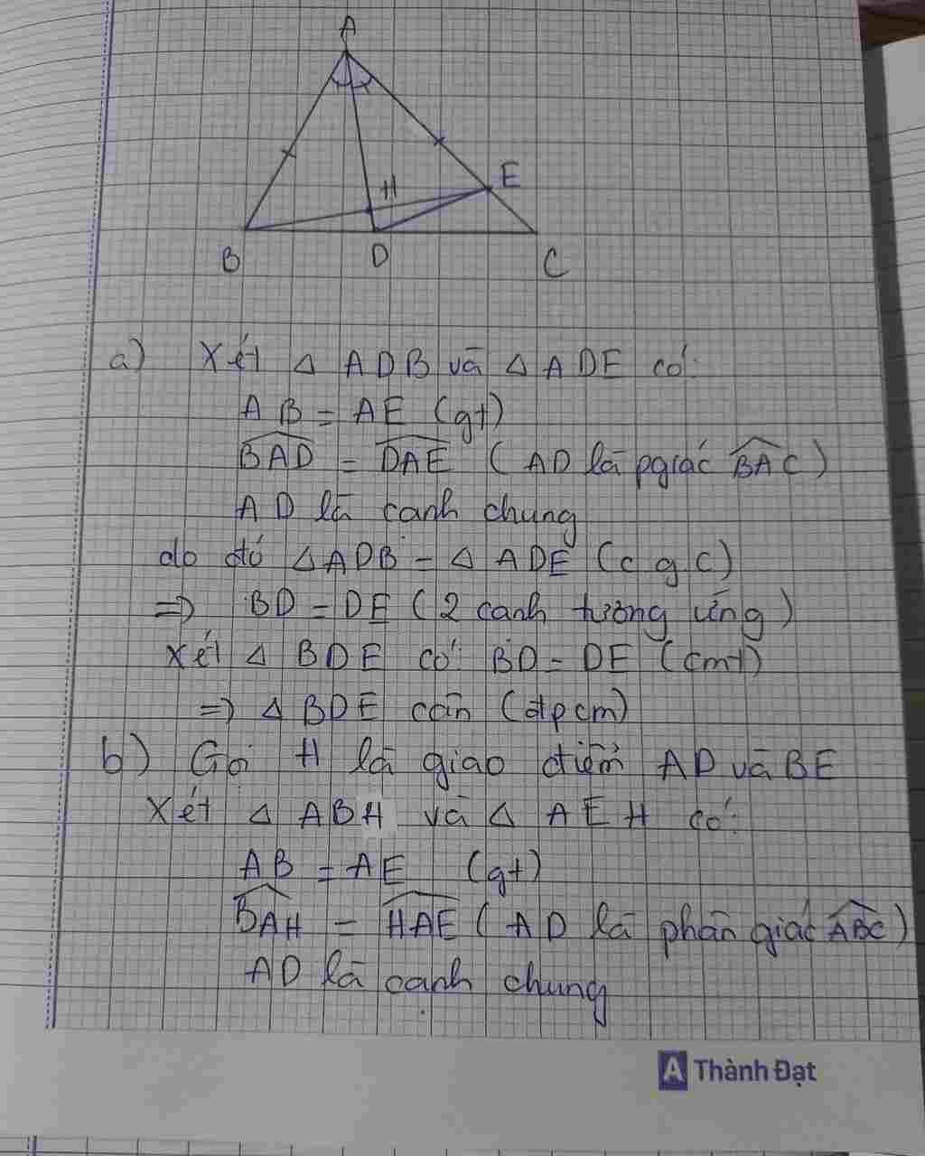toan-lop-7-cho-tam-giac-abc-tia-phan-giac-goc-bac-cat-bc-o-d-tren-tia-ac-lay-diem-e-sao-cho-ae-a