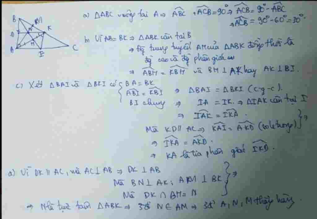 toan-lop-7-cho-tam-giac-abc-vuong-tai-a-ab-ac-tren-canh-bc-lay-diem-k-sao-cho-ab-bk-goi-h-la-tru
