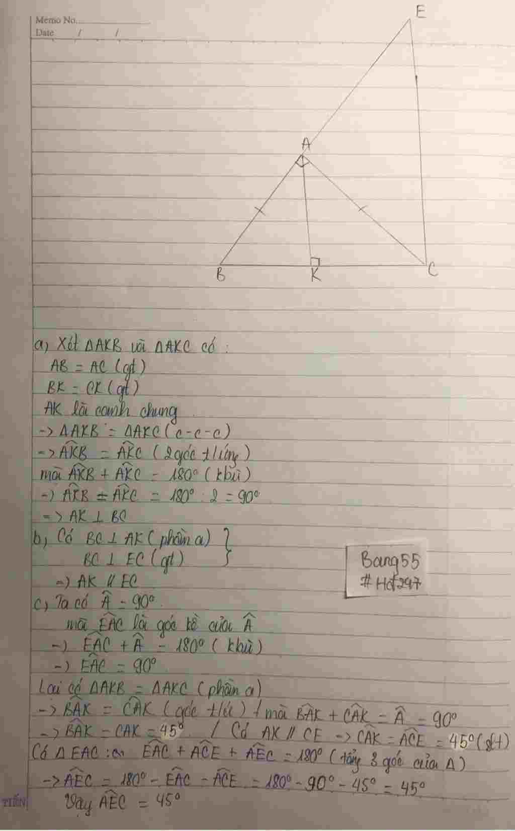 toan-lop-7-cho-tam-giac-abc-vuong-tai-a-co-ab-ac-goi-k-la-tr-diem-cua-bc-a-cm-akb-akc-va-ak-bc-b