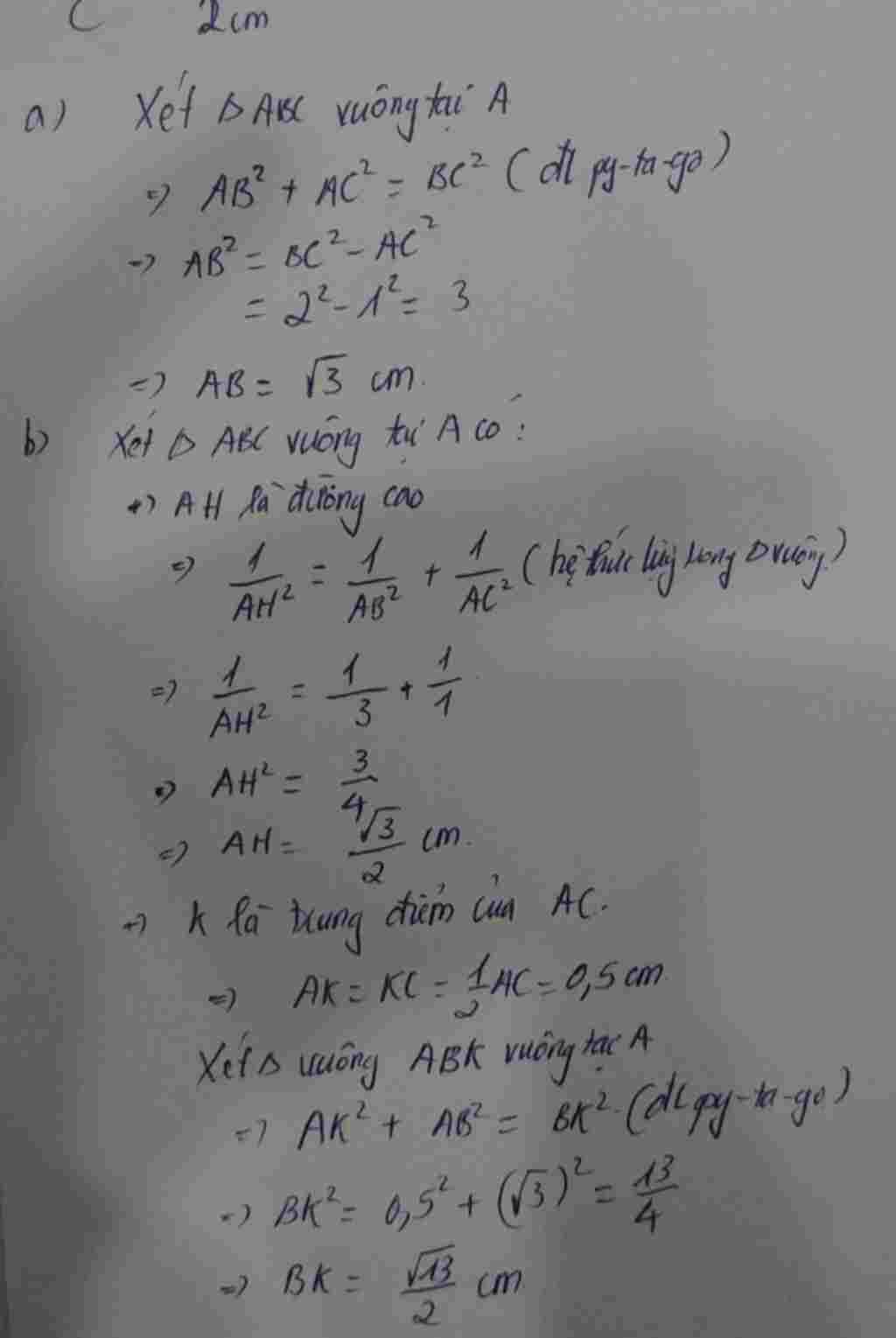 toan-lop-7-cho-tam-giac-abc-vuong-tai-a-co-ac-1cm-bc-2cm-ke-duong-trung-tuyen-bk-k-la-trung-diem
