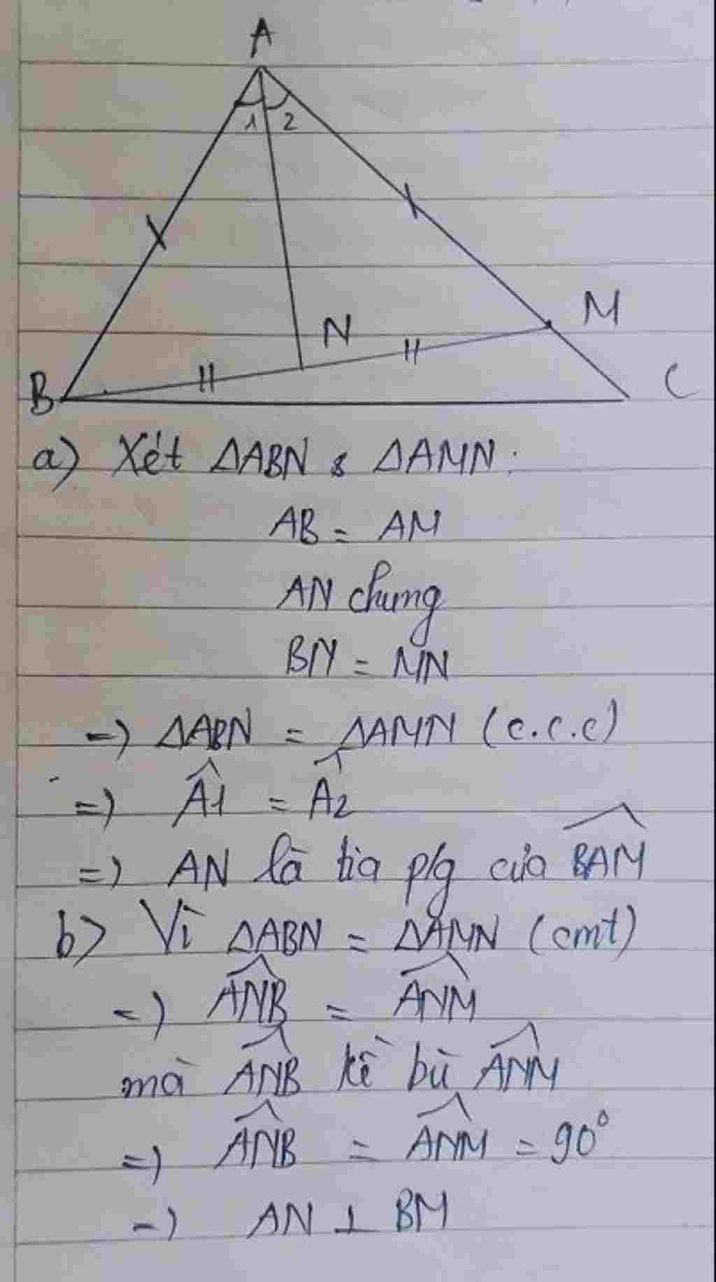 toan-lop-7-cho-tam-giac-nhon-abc-co-ab-ac-tren-canh-ac-lay-diem-m-sao-cho-am-ab-goi-n-la-trung-d