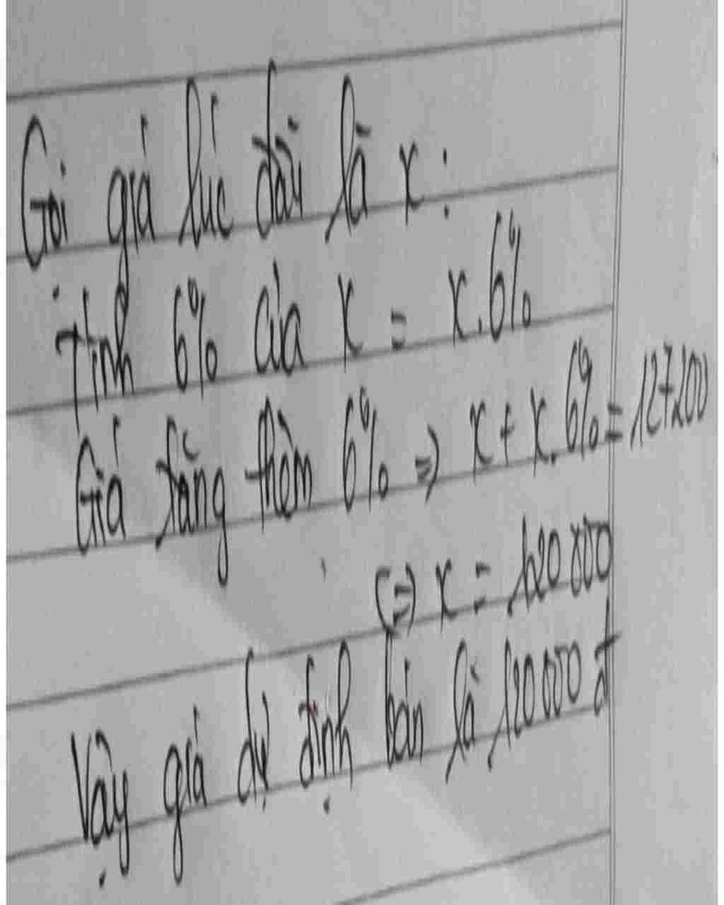 Toán Lớp 7: Công ty dệt may X sản xuất 1 lô quần áo trẻ em và dự dịnh bán với 1 giá nhất định. Nhưng khi khi bán ra thị trường thì đúng thời điểm toan-lop-7-cong-ty-det-may-san-uat-1-lo-quan-ao-tre-em-va-du-dinh-ban-voi-1-gia-nhat-dinh-nhung