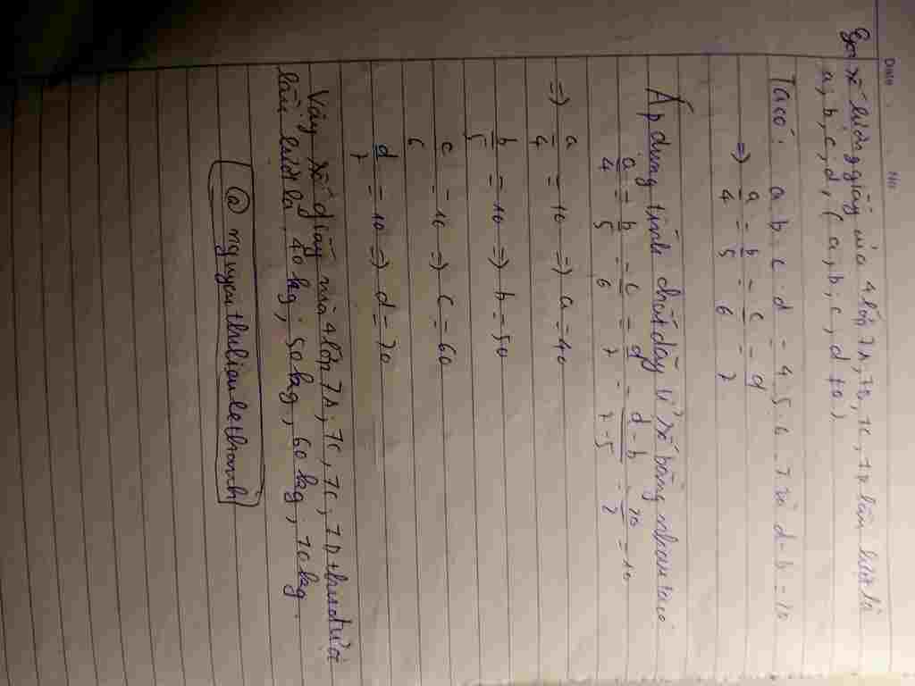 toan-lop-7-khoi-luong-giay-vun-cua-4-lop-7a-7b-7c-7d-ti-le-voi-cac-so-4-5-6-7-tinh-so-kg-giay-vu