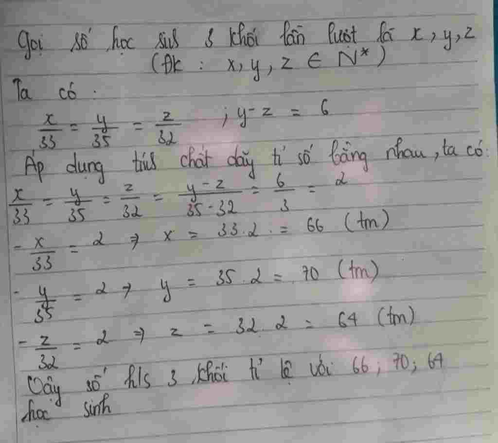 toan-lop-7-so-hoc-sinh-ba-khoi-6-7-8-ti-le-voi-cac-so-33-35-32-biet-rang-so-hoc-sinh-khoi-8-it-h
