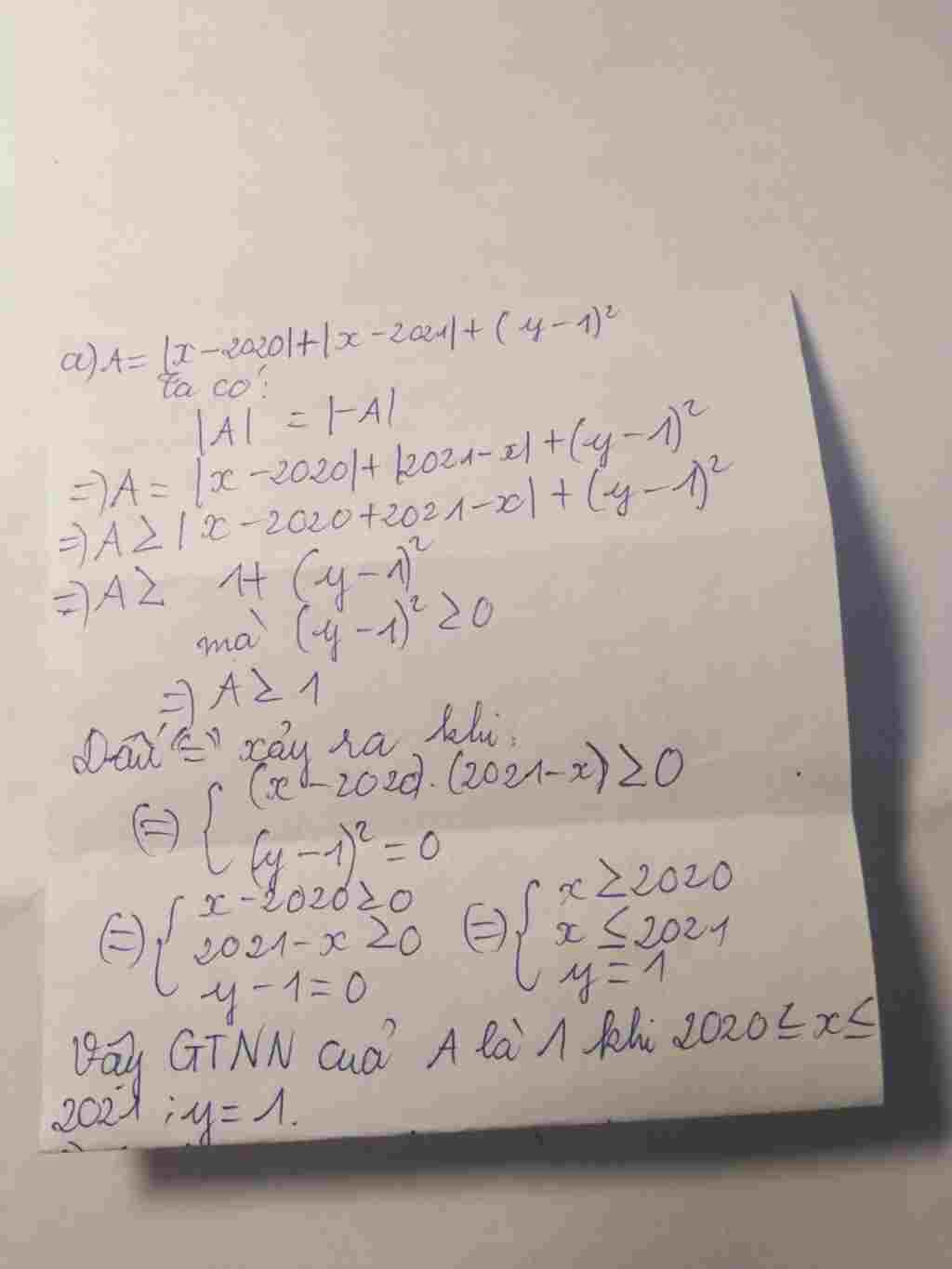 toan-lop-7-tet-tim-gia-tri-nho-nhat-cua-cac-bieu-thuc-a-a-2020-2021-y-1-2-b-c-1-2-2021-2022-la