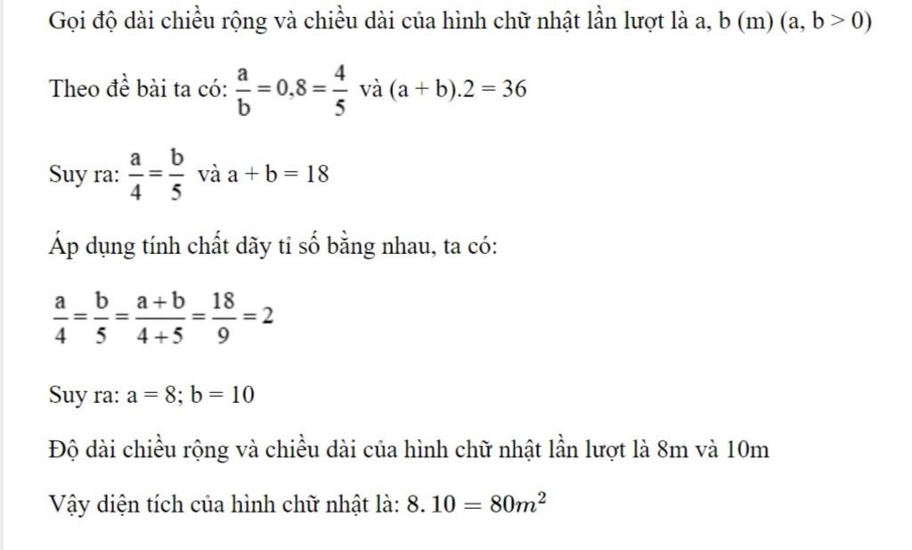 toan-lop-7-tinh-dien-tich-cua-mot-hinh-chu-nhat-biet-ti-so-giua-hai-kich-thuoc-cua-chung-la-0-8