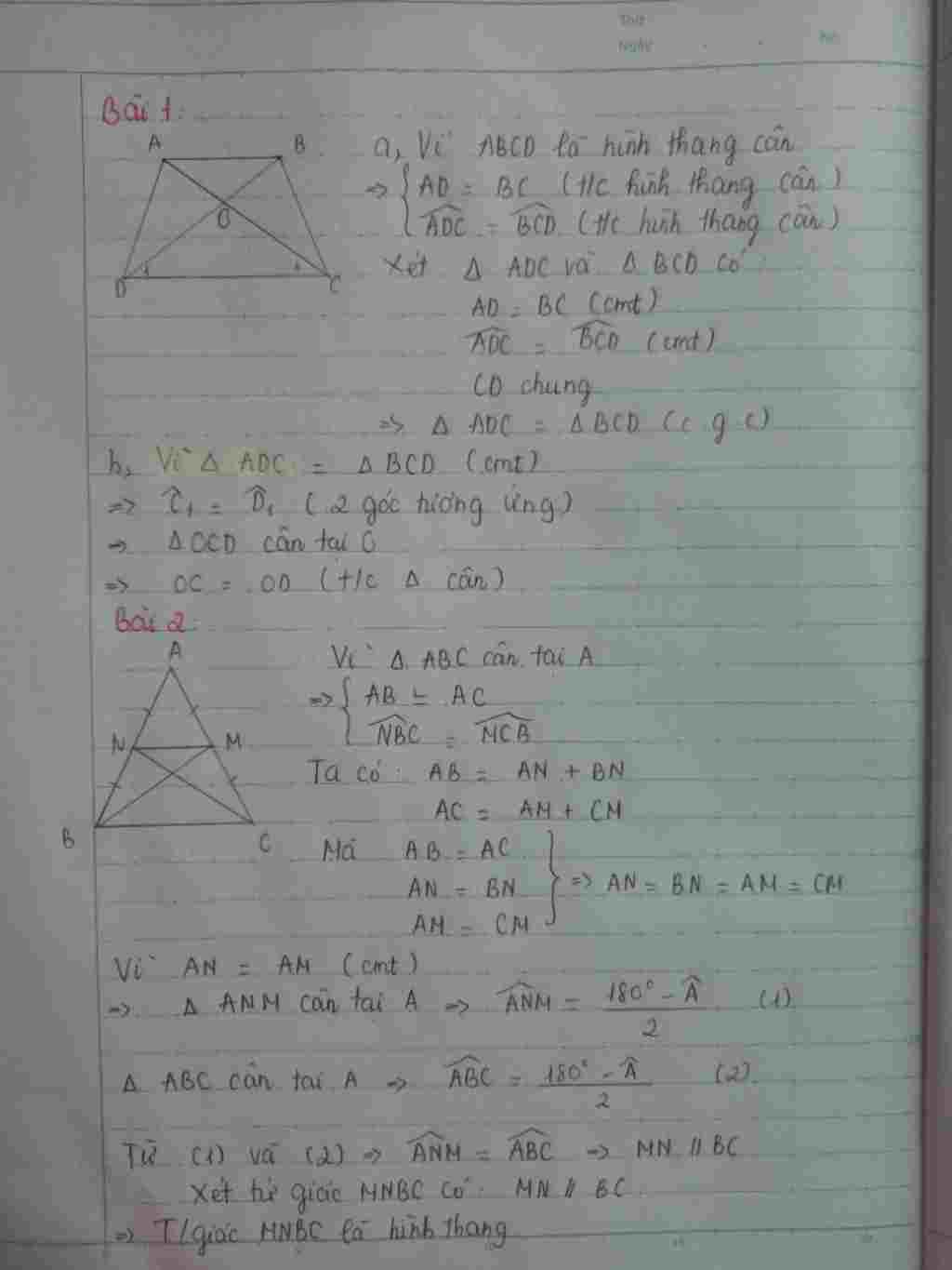 toan-lop-8-1-cho-hinh-thang-can-abcd-ab-cd-ab-cd-hai-dg-cheo-ac-cat-bd-tai-o-a-c-m-tam-giac-adc