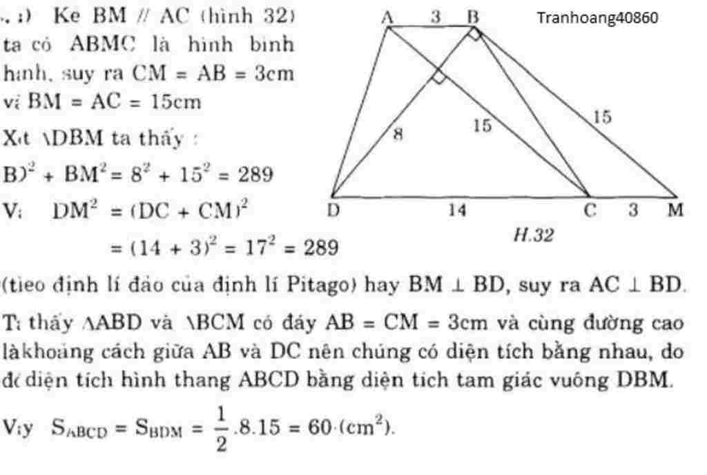 toan-lop-8-b1-hinh-thang-ab-cd-co-ab-3cm-cd-14cm-bd-8cm-ac-15cm-a-chung-minh-ac-vuong-goc-vs-bd