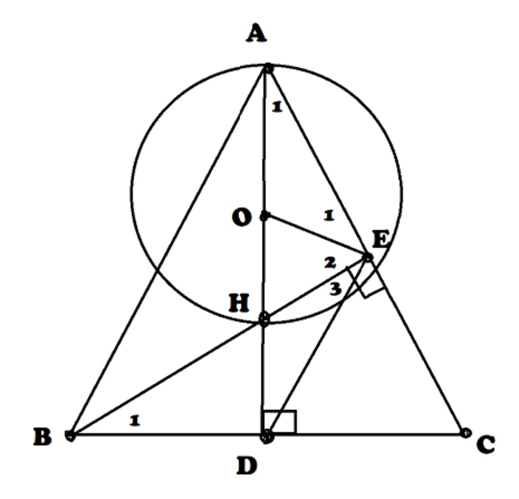 toan-lop-8-bai-2-cho-tam-giac-can-abc-ab-ac-cac-duong-cao-ad-be-cat-nhau-tai-h-goi-o-la-tam-duon