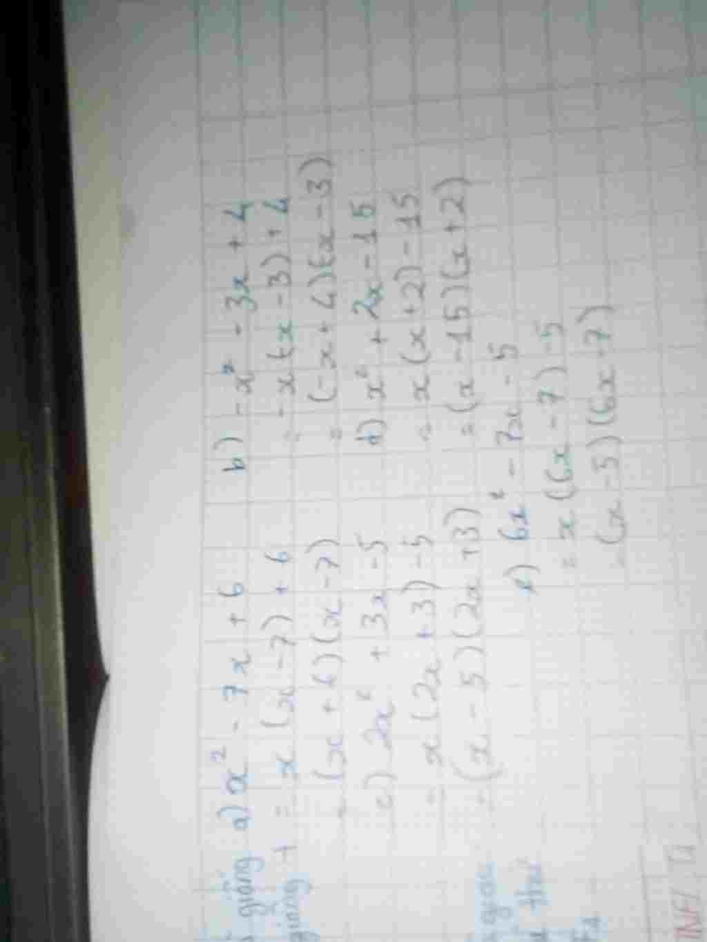 toan-lop-8-bai-2-phan-tich-cac-da-thuc-sau-thanh-nhan-tu-a-2-7-6-b-2-3-4-c-2-2-3-5-d-2-2-15-e-6