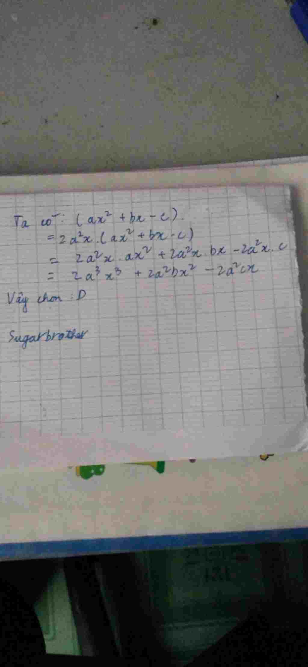 toan-lop-8-bai-5-ket-qua-cua-phep-tinh-a2-b-c-2a2-bang-a-2a43-2a2b2-2a2c-b-2a33-b-c-c-2a42-2a2b2