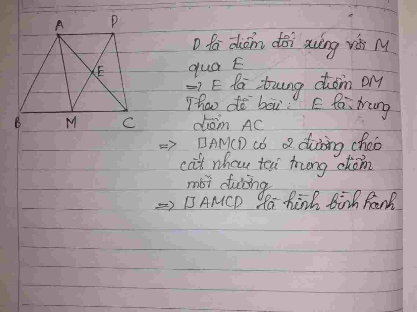 toan-lop-8-cho-abc-am-la-duong-trung-tuyen-goi-e-la-trung-diem-cua-canh-ac-d-la-diem-doi-ung-cua