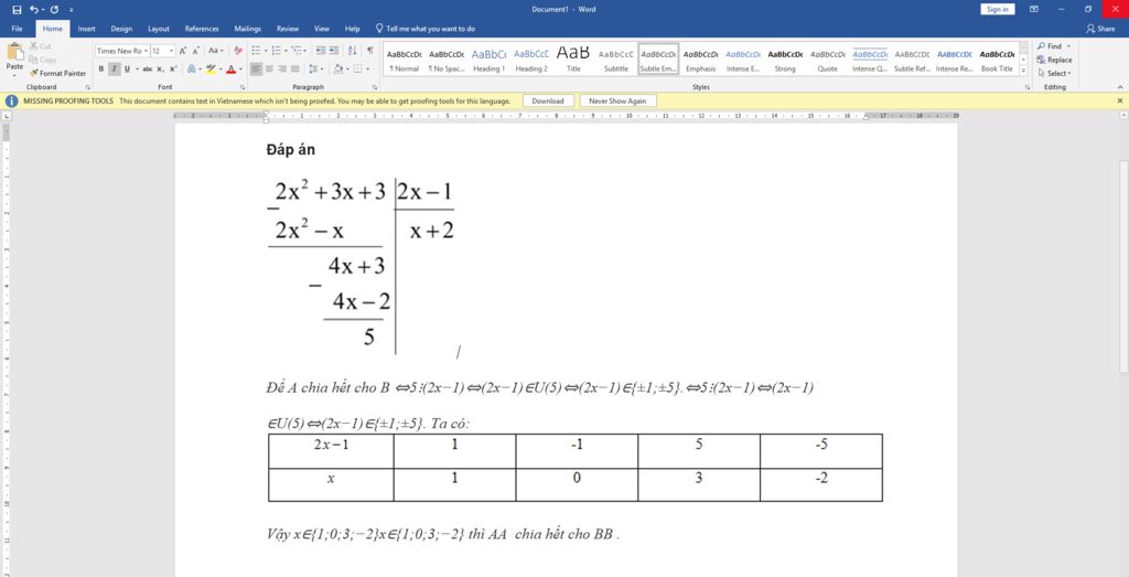toan-lop-8-cho-hai-da-thuc-a-2-3-3-3-va-b-2-1-a-thuc-hien-phep-chia-a-cho-b-b-tim-cac-gia-tri-ng