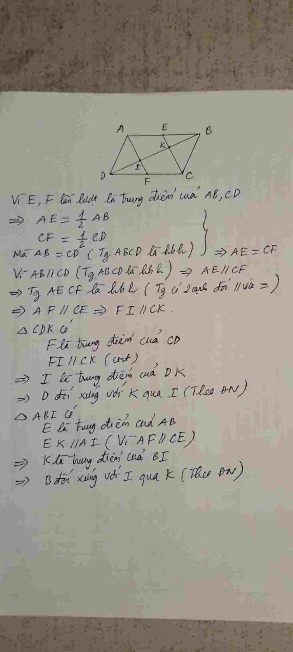 toan-lop-8-cho-hinh-binh-hanh-abcd-e-f-trung-diem-ab-cd-af-ce-cat-db-tai-i-va-k-chung-minh-d-doi