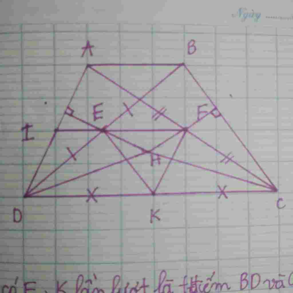 toan-lop-8-cho-hinh-thang-abcd-ab-cd-goi-e-f-k-lan-luot-la-trung-diem-cua-bd-ac-dc-goi-h-ka-giao