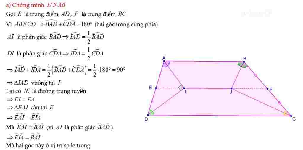 toan-lop-8-cho-hinh-thang-abcd-ab-cd-goi-giao-diem-cua-phan-giac-goc-a-va-d-la-i-giao-diem-cua-p