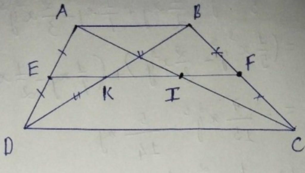 toan-lop-8-cho-hinh-thang-abcd-co-hai-day-la-ab-va-cd-goi-e-f-k-lan-luot-la-trung-diem-cac-canh