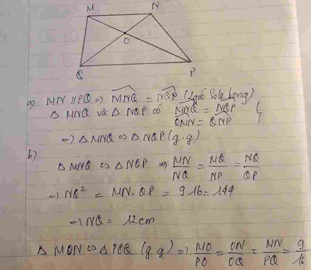 toan lop 8 cho hinh thang mnpq co mn pq goc m goc qnp goi o la giao diem cua mp la nq a chung mi toan-lop-8-cho-hinh-thang-mnpq-co-mn-pq-goc-m-goc-qnp-goi-o-la-giao-diem-cua-mp-la-nq-a-chung-mi