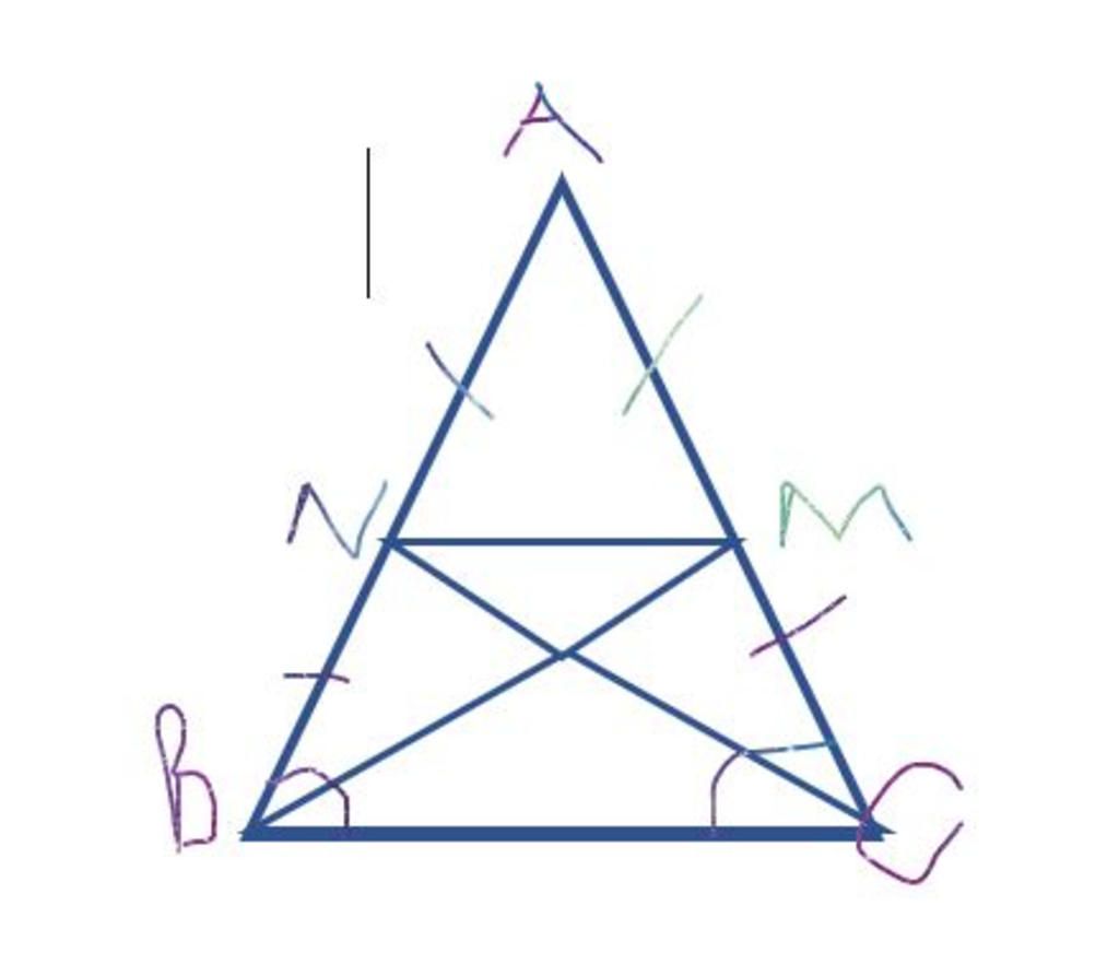 toan-lop-8-cho-tam-giac-abc-can-tai-a-duong-phan-giac-bm-va-cn-chung-minh-a-bcmn-la-hinh-thang-c