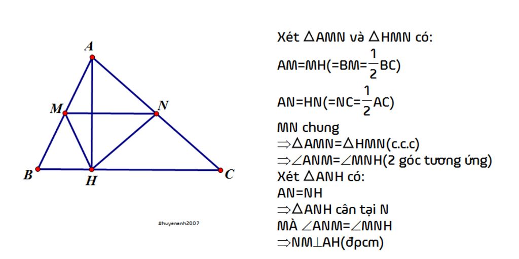 toan-lop-8-cho-tam-giac-abc-co-ab-ac-bc-goi-m-n-lan-luot-la-trung-diem-cua-ab-ac-va-ah-la-duong
