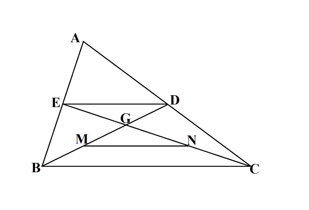toan-lop-8-cho-tam-giac-abc-co-bd-va-ce-la-2-duong-trung-tuyen-cat-nhau-tai-g-goi-m-n-lan-luot-l