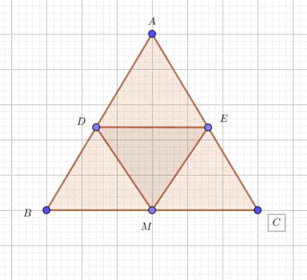 toan-lop-8-cho-tam-giac-abc-goi-d-m-e-theo-thu-tu-la-trung-diem-cua-ab-bc-ca-a-chung-minh-tu-gia