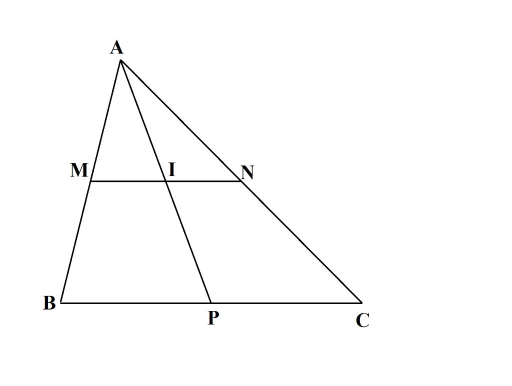 toan-lop-8-cho-tam-giac-abc-m-n-p-lan-luot-la-trung-diem-cua-3-canh-ab-ac-bc-goi-i-la-giao-diem