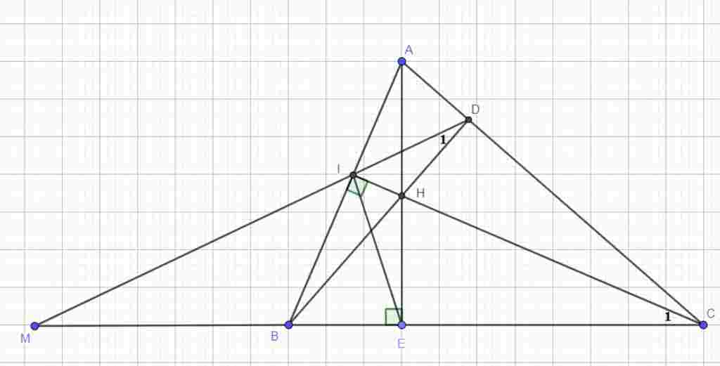 toan-lop-8-cho-tam-giac-abc-nhon-duong-cao-ae-ci-cat-nhau-tai-h-a-cmr-tam-giac-aih-dong-dang-tam