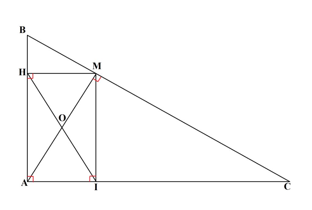 toan-lop-8-cho-tam-giac-abc-vuong-tai-a-duong-cao-am-goi-h-va-i-la-hinh-chieu-cua-m-tren-ab-va-a