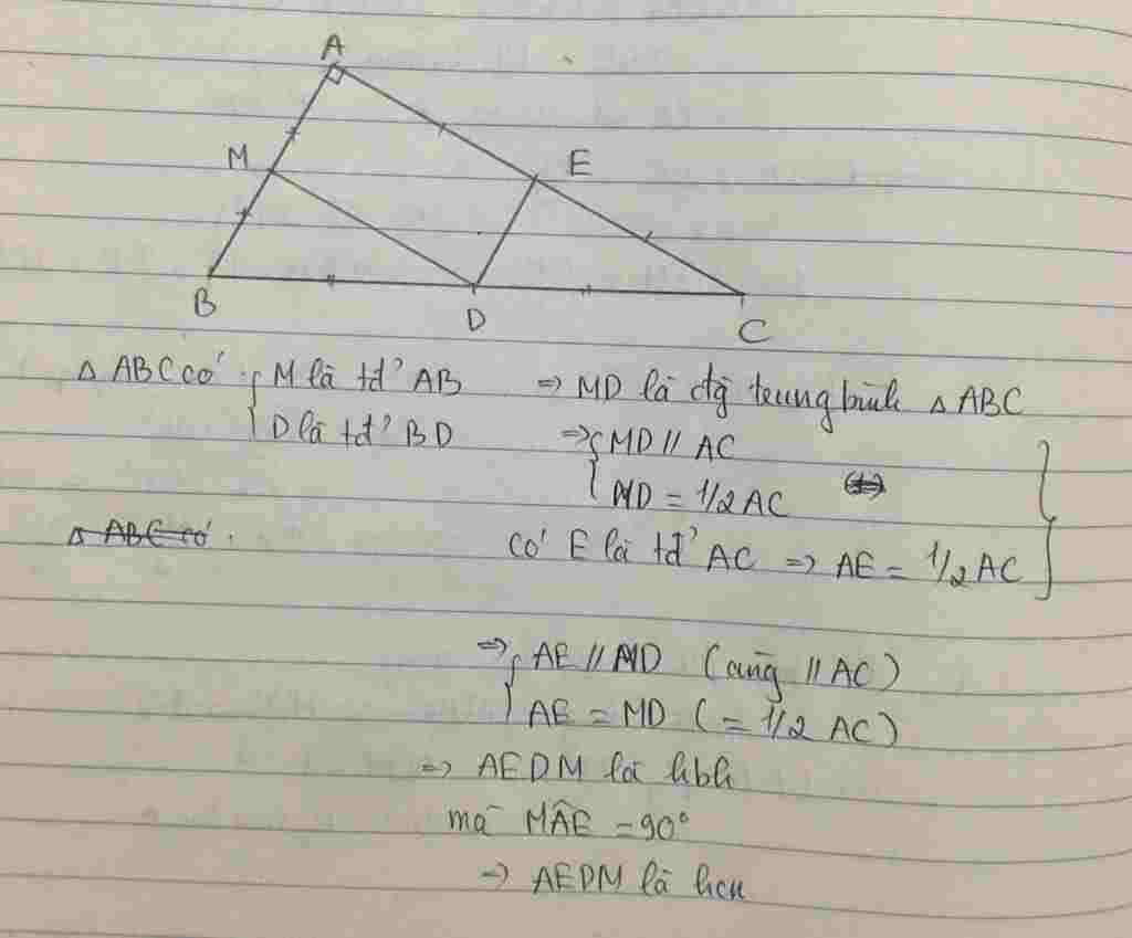 toan-lop-8-cho-tam-giac-abc-vuong-tai-a-goi-d-m-e-lan-luot-la-trung-diem-cua-bc-ab-ac-chung-minh