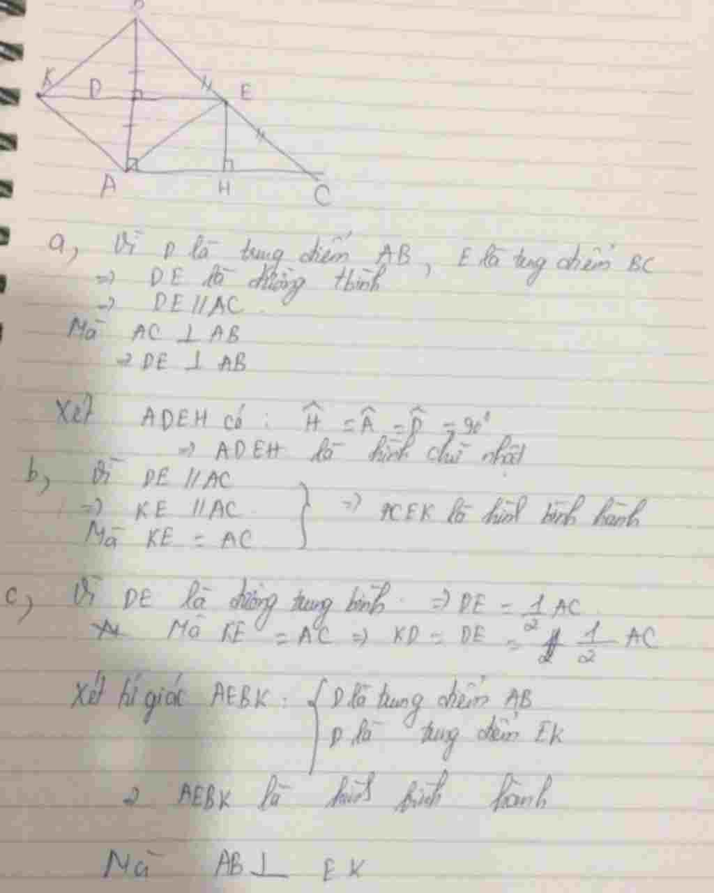 toan-lop-8-cho-tam-giac-abc-vuong-tai-a-goi-d-va-e-lan-luot-la-trung-diem-cua-ab-va-bc-a-ke-duon