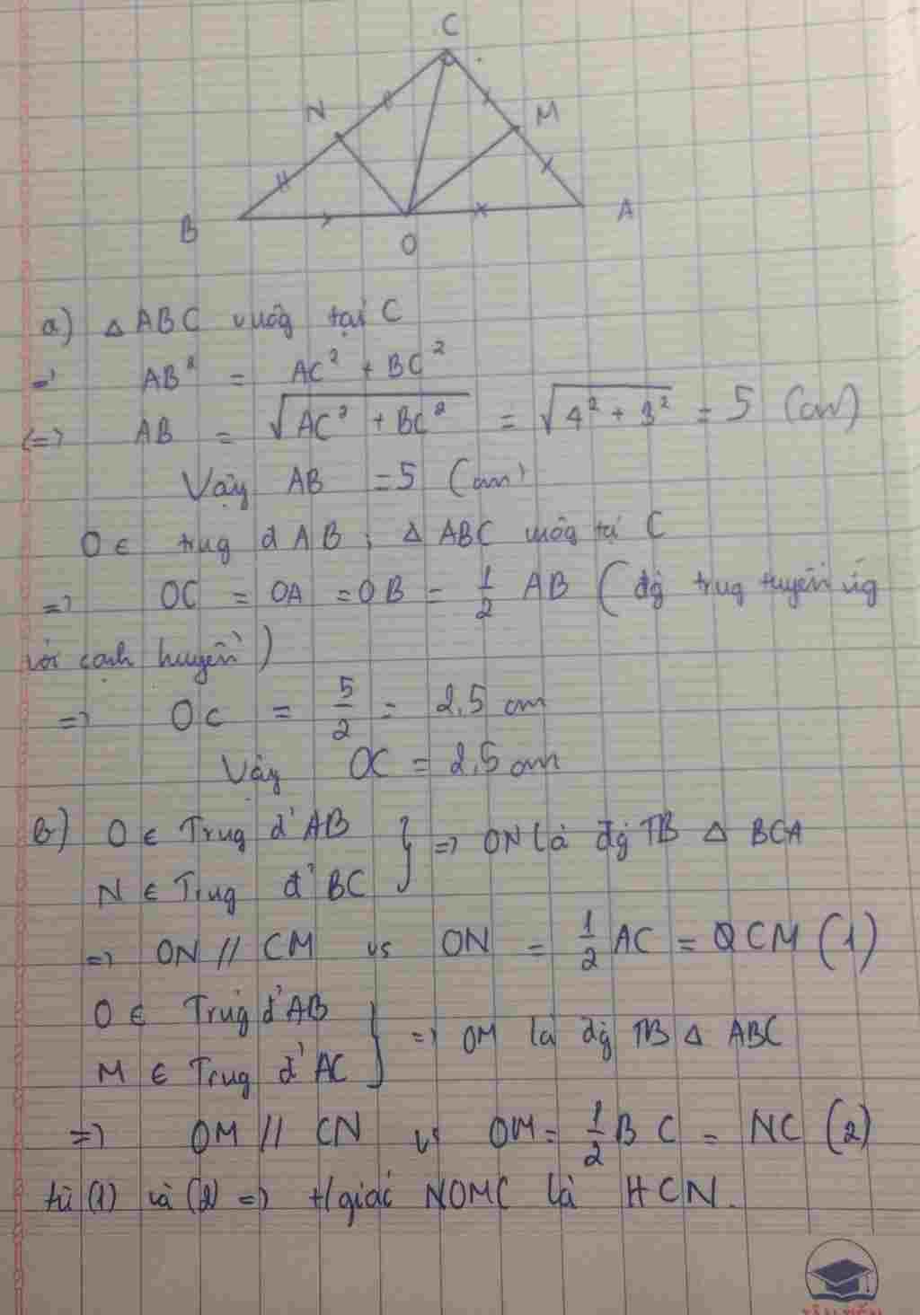 toan-lop-8-cho-tam-giac-abc-vuong-tai-c-co-ac-3-cm-cb-4-cm-goi-m-n-o-lan-luot-la-trung-diem-cua