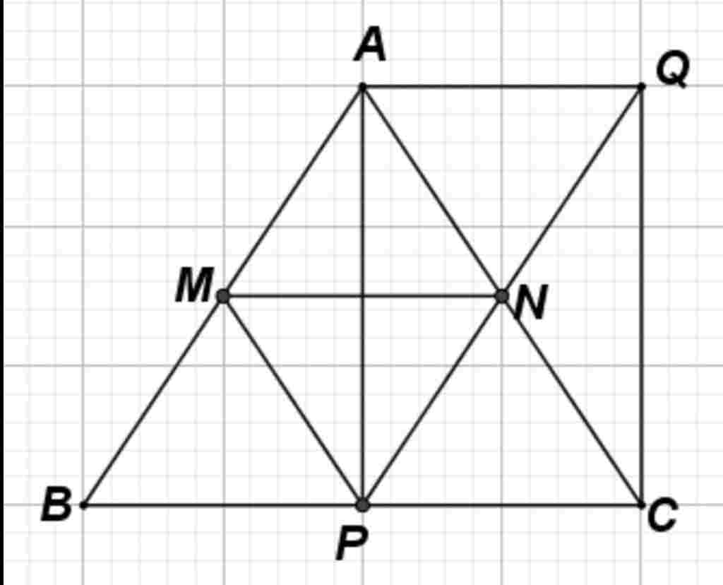 toan-lop-8-cho-tam-giac-can-abc-ab-ac-goi-m-n-p-theo-thu-tu-la-trung-diem-cua-ab-ac-bc-cho-q-la
