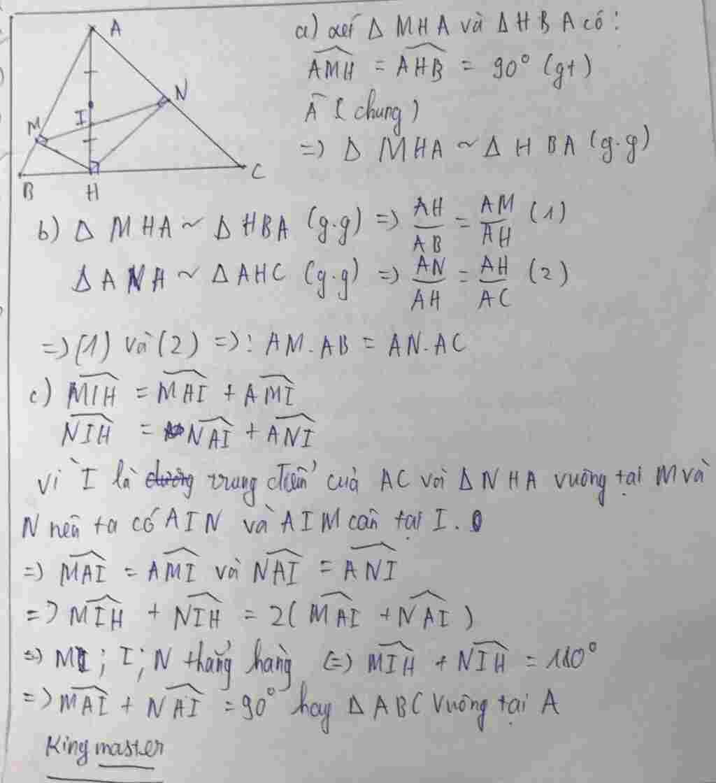 toan-lop-8-cho-tam-giac-nhon-abc-ke-duong-cao-ah-goi-m-va-n-lan-luot-la-hinh-chieu-cua-diem-h-le