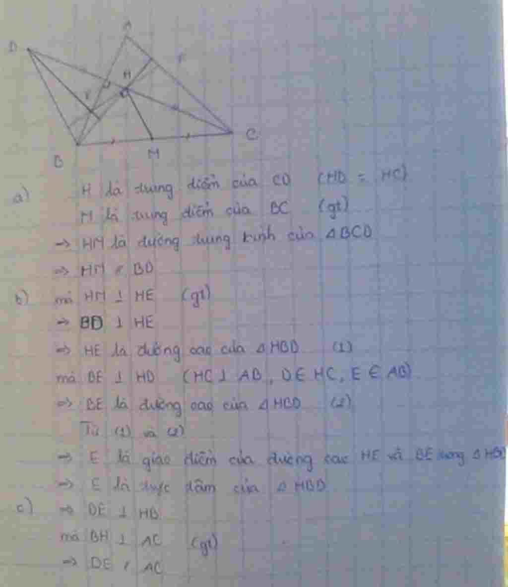 toan-lop-8-cho-tam-giac-nhon-abc-truc-tam-h-trung-diem-m-cua-bc-qua-h-ke-duong-vuong-goc-voi-hm