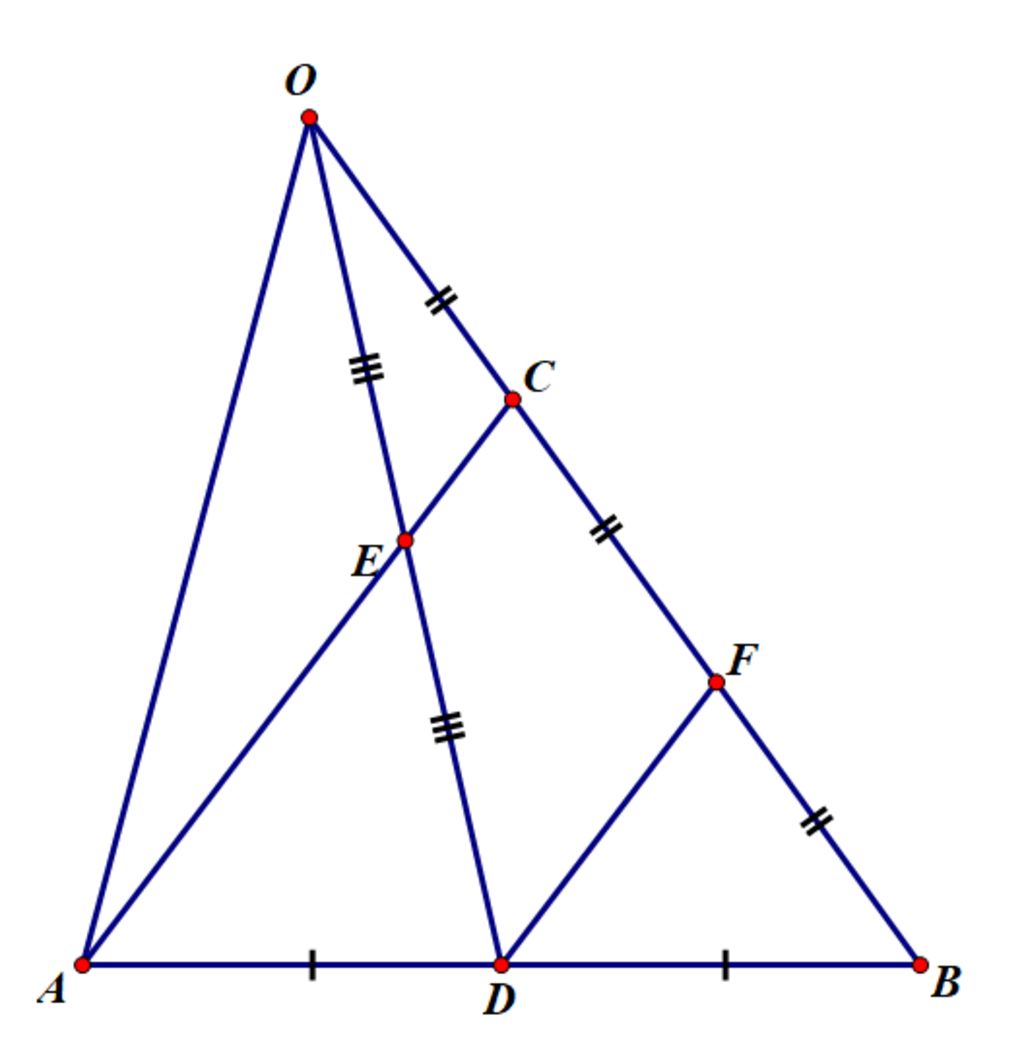 toan-lop-8-cho-tam-giac-oab-diem-c-thuoc-ob-sao-cho-oc-1-2cb-goi-d-la-trung-diem-cua-ab-e-la-gia