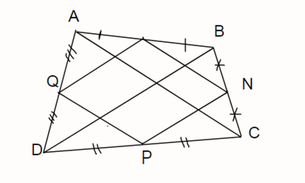 toan-lop-8-cho-tu-giac-abcd-goi-m-n-p-q-lan-luot-la-trung-diem-cua-ab-ac-cd-db-a-tu-giac-mnpq-la