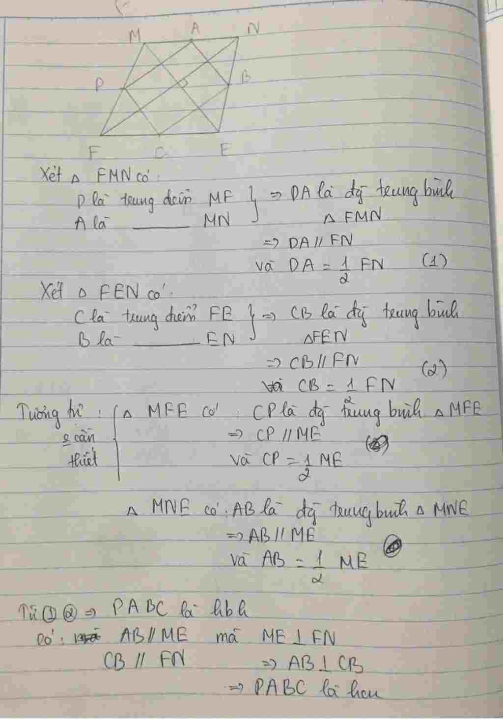 toan-lop-8-cho-tu-giac-mnef-co-me-vuong-goc-voi-fn-goi-a-b-c-d-lan-luot-la-trung-diem-mn-ne-ef-f