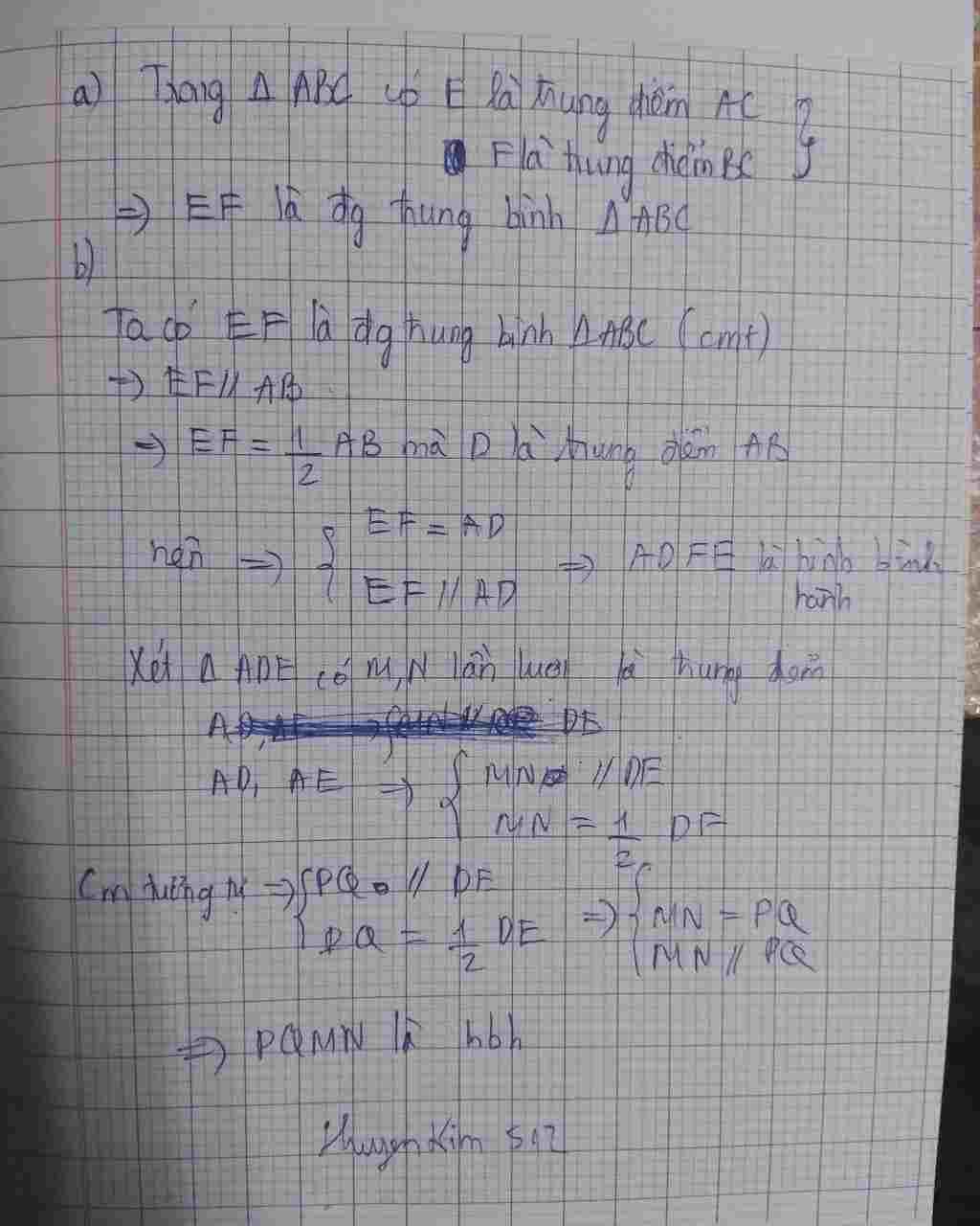 toan lop 8 lam giup minh bai nay nha cho tam giac abc goi d e f lan luot la trung diem cua cac c toan-lop-8-lam-giup-minh-bai-nay-nha-cho-tam-giac-abc-goi-d-e-f-lan-luot-la-trung-diem-cua-cac-c