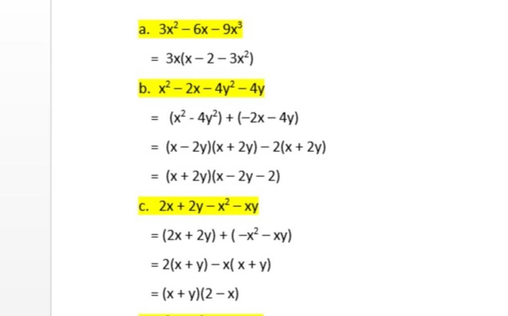 toan-lop-8-phan-tich-cac-da-thuc-sau-thanh-nhan-tu-a-3-6-9-b-2-4y-4y-c-2-2y-y-d-y-9y-9-e-25-y-2y