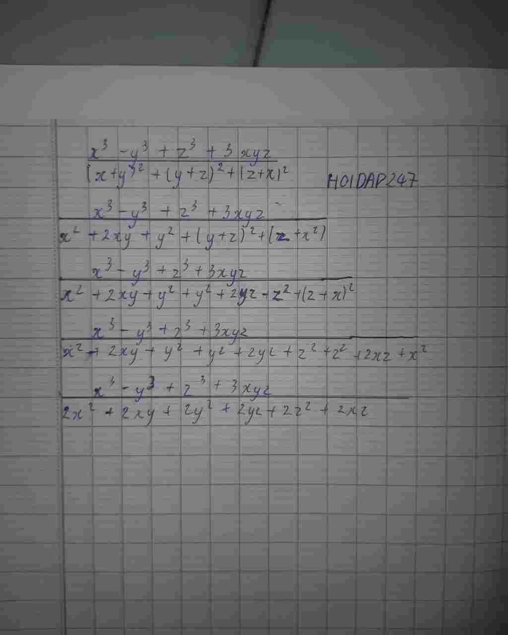 toan-lop-8-rut-gon-phan-thuc-sau-frac-3-y-3-z-3-3yz-y-2-y-z-2-z-2