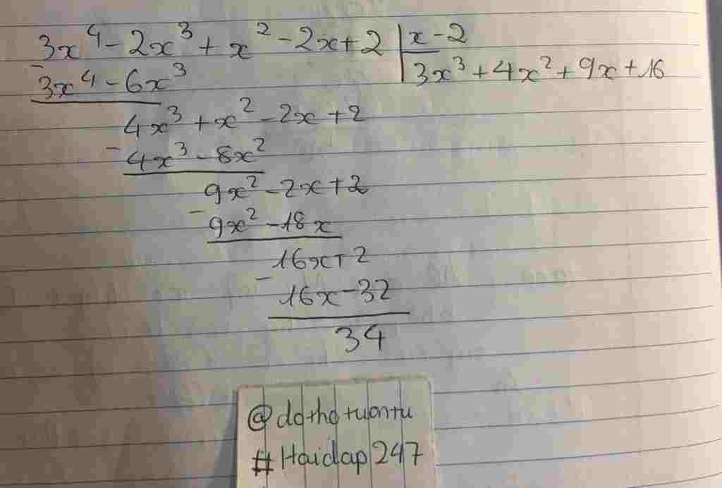 toan-lop-8-so-du-khi-chia-da-thuc-3-4-2-3-2-2-2-la-a-50-b-30-c-34-d-32