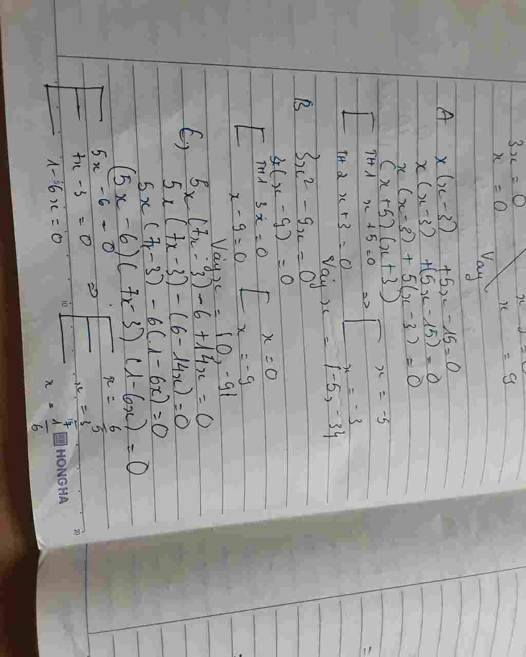 toan-lop-8-tim-da-thuc-thanh-nhan-tu-a-3-5-15-0-b-3-9-0-c-5-7-3-6-14-0-d-2-3-1-9-17